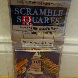 Scramble Squares Puzzle “New York, New York” 9 Piece Challenge Puzzle - NIP